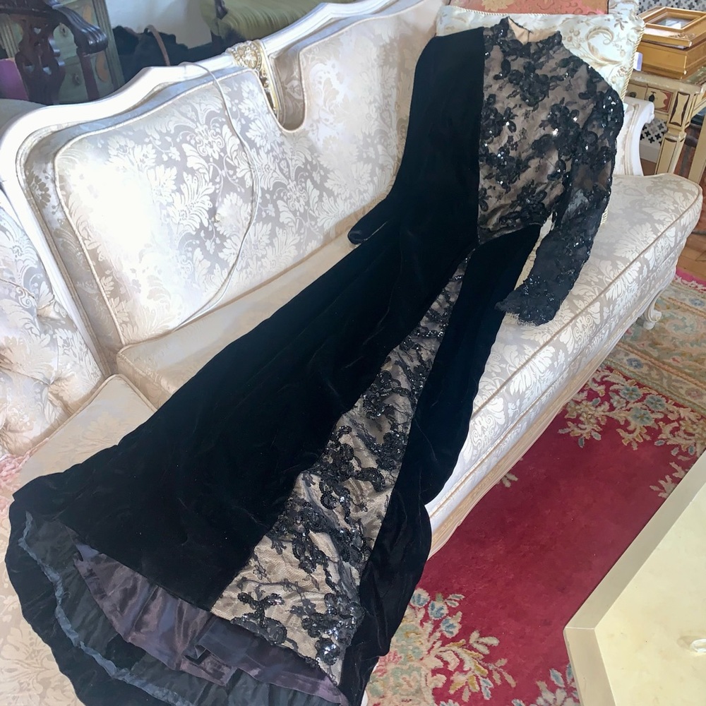 vintage victor costa dress